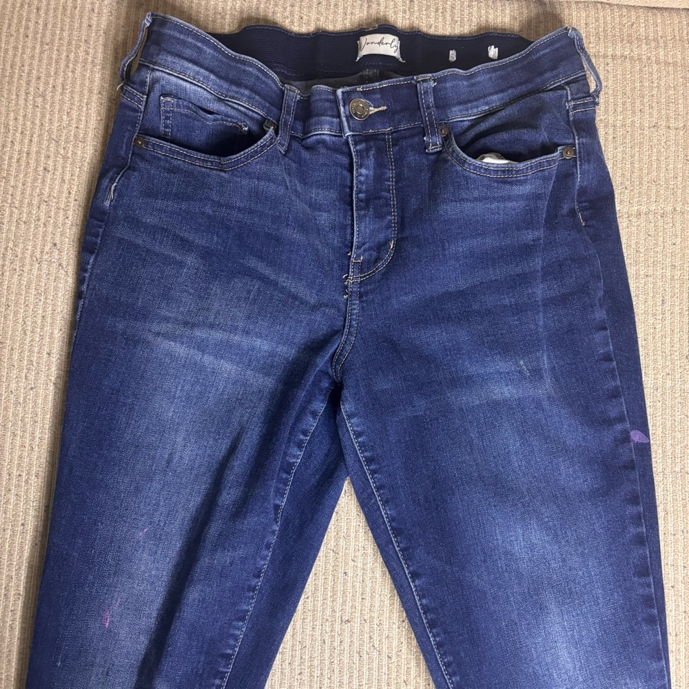 Dark Blue Women's Jeans - Classic Slim Fit